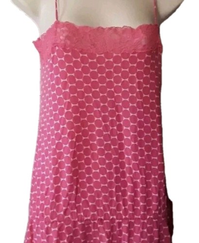 VC Tanktop rosa gepunktet Damen Größe XS rosa ärmellos