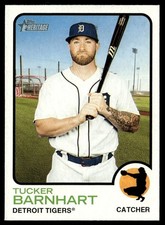 2022 Topps Heritage Tucker Barnhart Detroit Tigers #111
