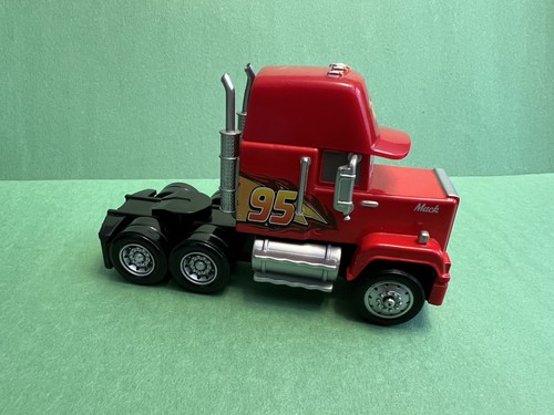 Mattel Disney Pixar Cars Deluxe Mack Rust-Eze Cab Semi Truck 4" - Picture 3 of 4