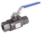 1/2" Carbon Steel Full Port ball valve, NACE RPTFE Seal Welded 3600PSI FxF NPT