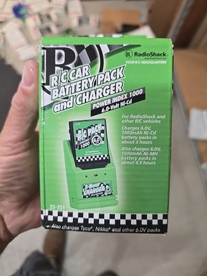 Radio Shack 6V RC Car Battery and Charger Kit
