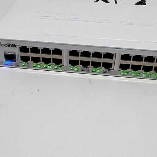Used Mikrotik CRS326-24G-2S+RM Cloud Router Switch, 24xGbit LAN, 2xSFP+, Rackmou - Picture 3 of 21