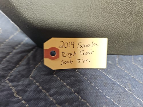 HYUNDAI SONATA FRONT Passenger SEAT OUTER COVER TRIM PANEL OEM 2015 - 2019 - Picture 3 of 3