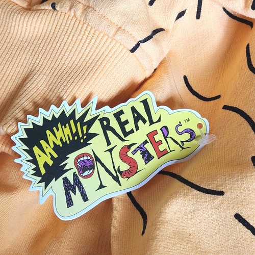 Camisa Nickelodeon Aaahh Monstruos Reales NickBox Krumm Juegos con disfraces Pullover Nueva con etiquetas Pequeña - Imagen 6 de 8