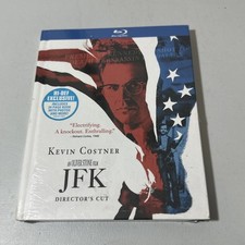 JFK Director' Cut (1991) Oliver Stone (OOP Digibook Blu-ray) SEALED!