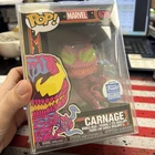 Funko Pop Marvel 678 Carnage Bobble Head Action Figure