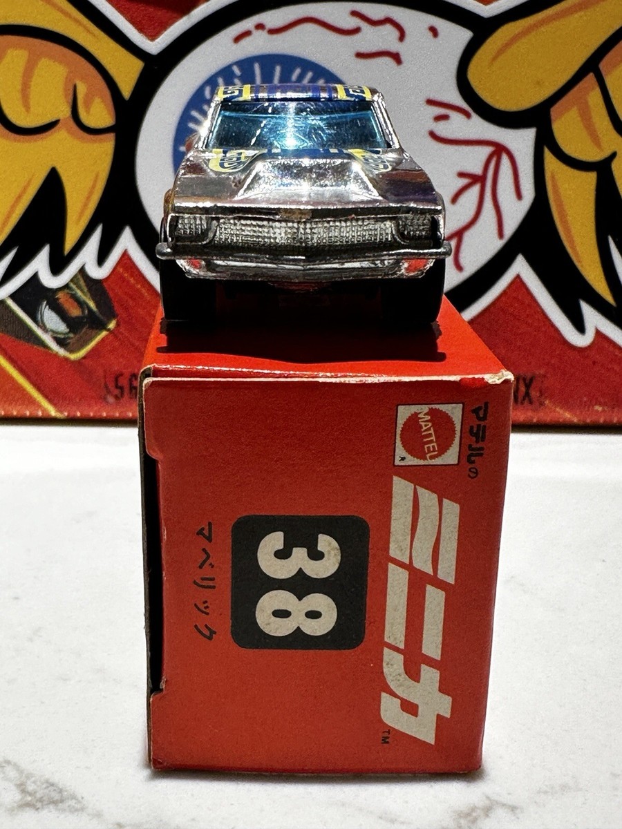1977 Hot Wheels #38 Chrome Mighty Maverick Japan Red Box