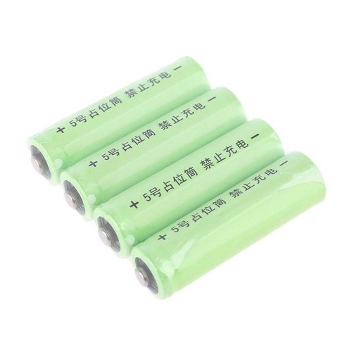 4Pc No Power AA Dummy Fake Battery Setup Shell Placeholder Cylinder Conductor JM - Afbeelding 8 van 11