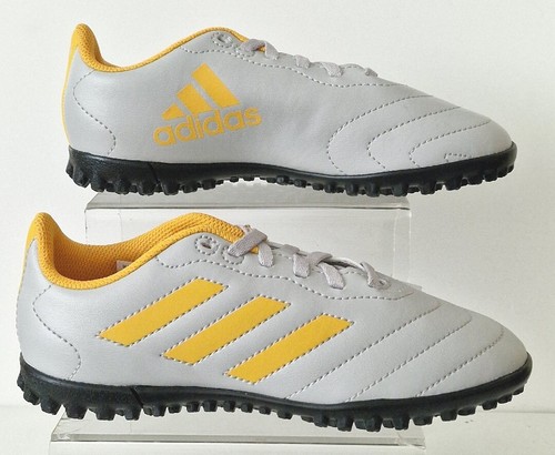 Adidas KIDS Goletto VIII TF Jr AstroTurf Football Boots Grey ID2145 Size UK 12 - Picture 3 of 9