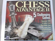 Chess Advantage II Chessmaster 6000 PC Computer Game Windows 95/98 Cd Rom