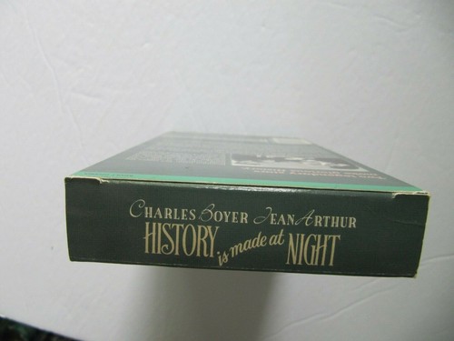 HISTORY IS MADE AT NIGHT 1931 VHS EUC/Like NEW Jean Arthur Charles Boyer - Picture 4 of 6