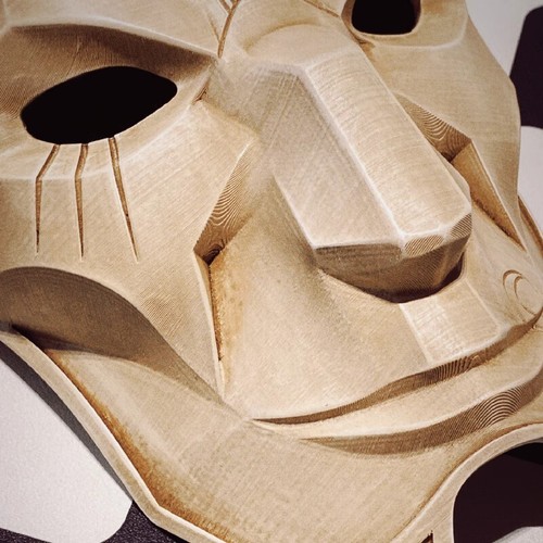 LOL League of Legends The Virtuoso Khada Jhin Resin Mask Wearable Prop Cosplay - Picture 3 of 8