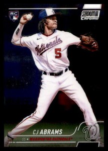 2022 Stadium Club Chrome #31 CJ Abrams