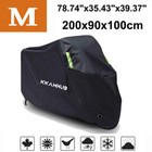 Motorcycle Cover Waterproof for Yamaha Zuma 125 50 50F 50Fx Ii 50 (For: Yamaha)