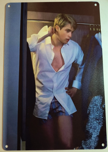 Nicholas Galitzine Production Still Red White & Royal Blue 8X12 Tin Sign Gay Int - Picture 4 of 5