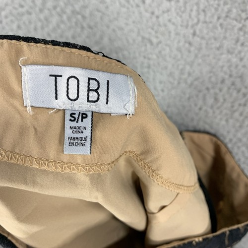 Tobi Minirock Gr. Small Spitze Overlay schwarz nude neu mit Etikett leicht - Bild 7 von 9