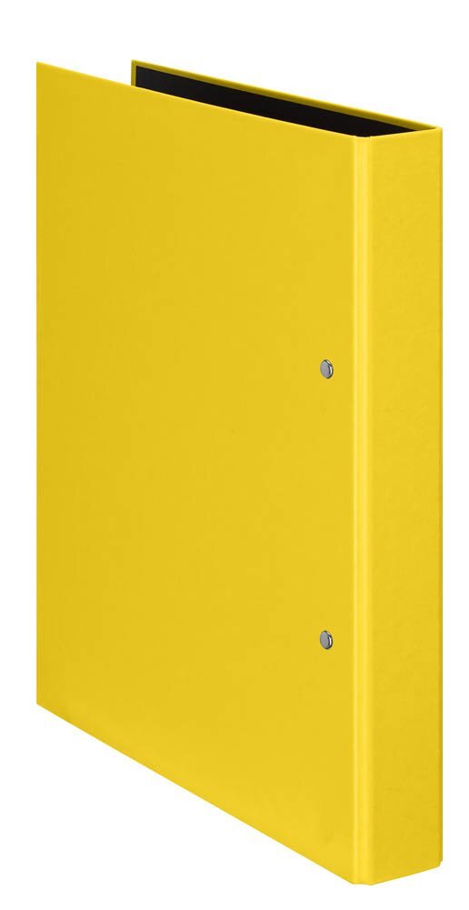 Veloflex Basic Ring Binder Yellow with 4D Ring Mechanism