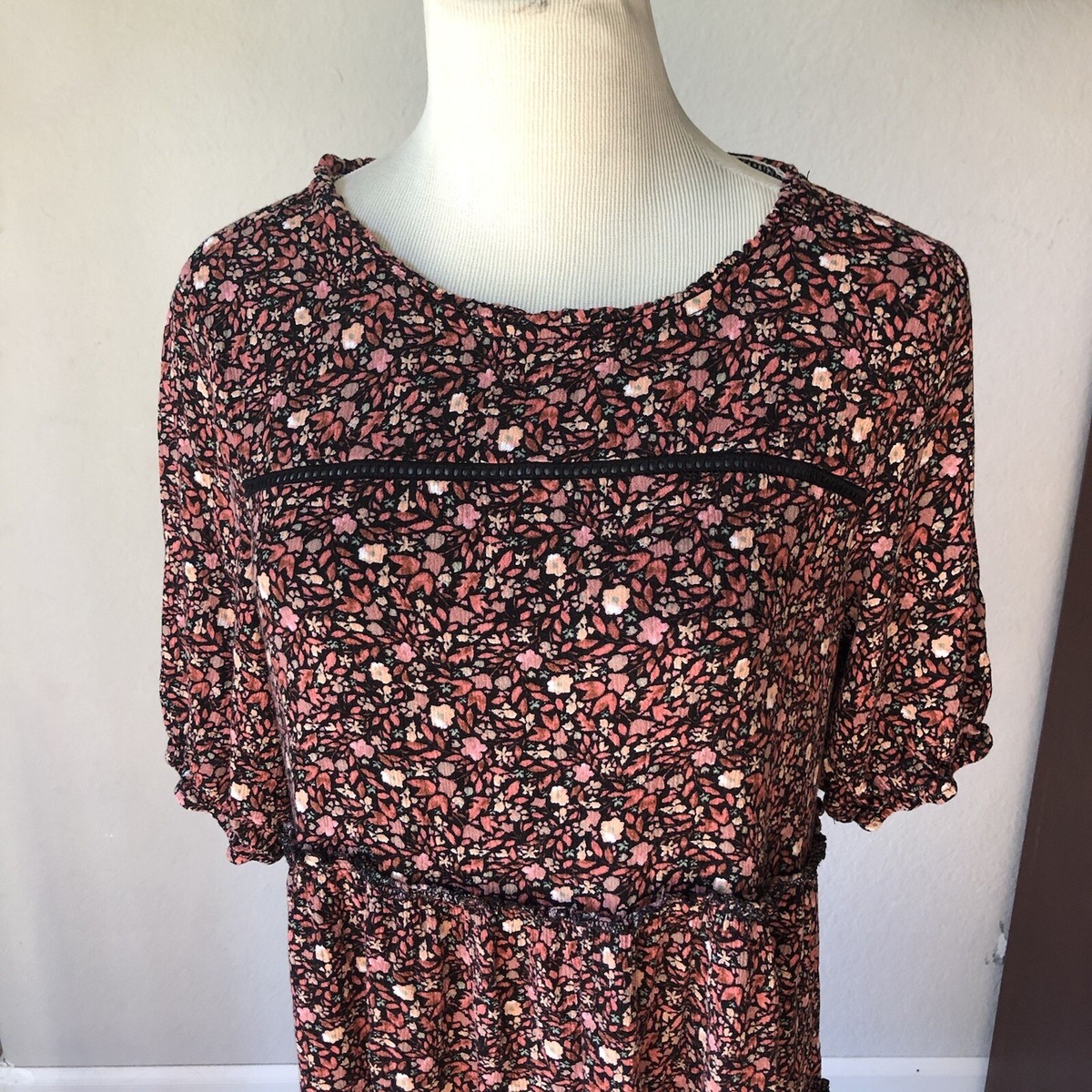 Women's Knox Rose Floral Maxi Dress Size Medium | eBay