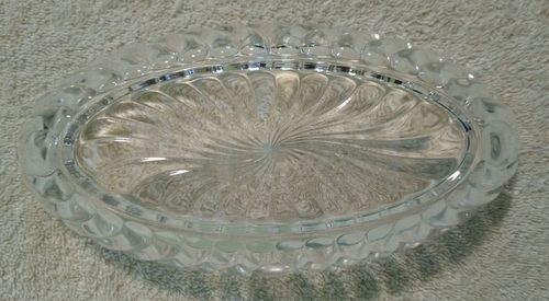 9,5" Vintage Kolonie Klarglas Sellerie Einlegen Schale Schüssel Fostoria - Bild 3 von 3