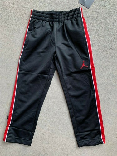 JORDAN boys Jumpman Fleece Pants Black 851103 size 4