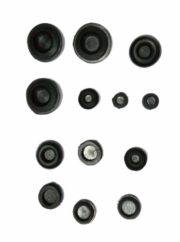 SUZUKI FLOOR / ROLL BAR HOLE RUBBER CAPS PLUGS KIT JIMNY SAMURAI SIERRA DROVER - Picture 3 of 6