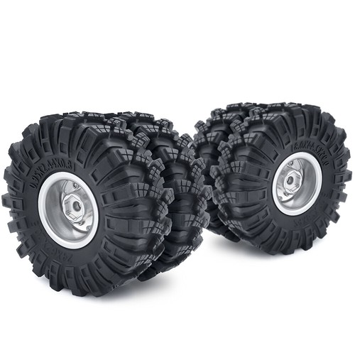 Vorderseite Hinten Felgen Reifen Upgrade für Axial 1/24 RC SCX24 Crawler Car - Bild 11 von 37