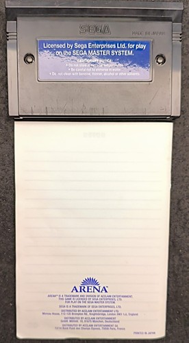 T2 - Terminator 2 - The Arcade Game  (SEGA Master System) in OVP + Anleitung - Bild 5 von 5