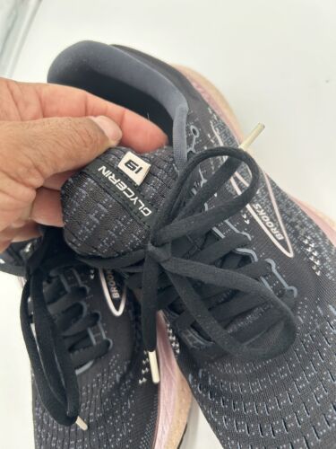 Brooks Glycerin GTS 19 Black/Metallic/Ombre Sneakers Sz 9 Running Travel Walking - Picture 8 of 10