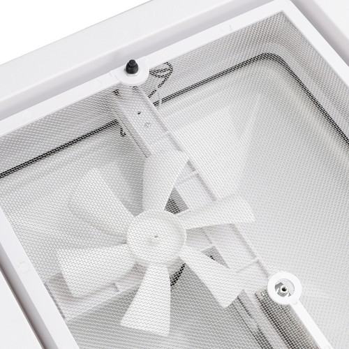 14" Caravan Skylight Roof Vent Remote Control Camper Motorhome RV Exhaust Fan US - Picture 13 of 13