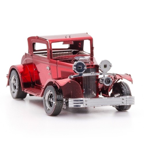6er SET Faszinationen Metall Erde FORD Modell A T RUNABOUT COUPE TONABNEHMER Modellbausatz - Bild 11 von 12