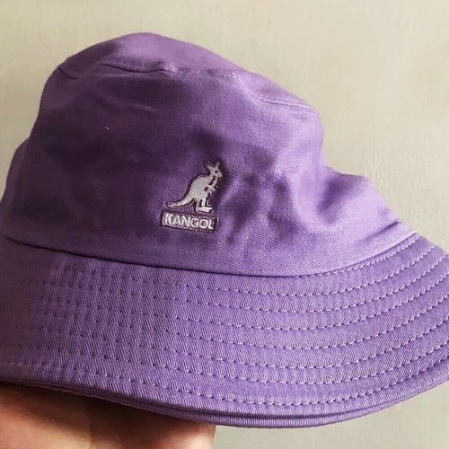 Classic Kangol bucket hat cotton men women casual flat top hat cap - Picture 32 of 34