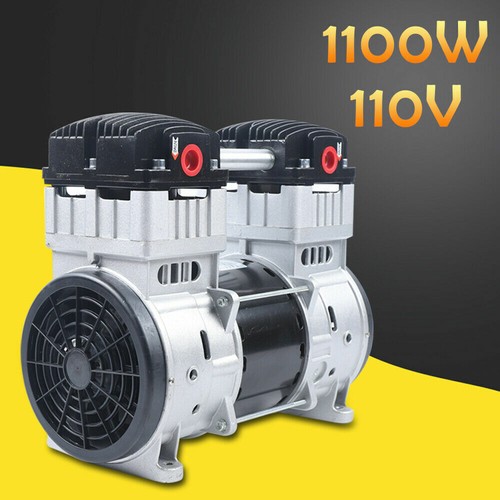 Bomba de aire silenciosa 7CFM cabezal compresor pequeña bomba de vacío silenciosa sin aceite 1100 W - Imagen 3 de 17