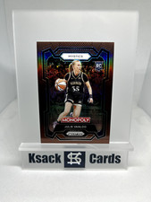 2024 Panini WNBA Prizm Monopoly Julie Vanloo Rookie Brown /249 #34 Mystics