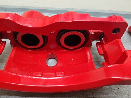 Powerstop S4730 Performance Brake Calipers Powder Coated Red Front set 7359 - Picture 8 of 9
