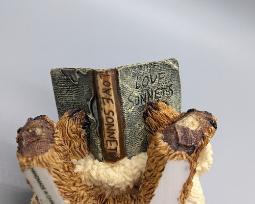 Maglione cuore Boyds Bears ""Wilson with Love Sonnets"" #2007 libro San Valentino - Foto 7 di 10