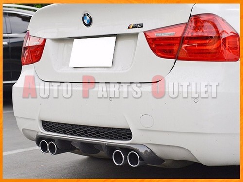 GX Style Carbon Fiber Rear Bumper Diffuser for BMW E90 M3 Sedan 2008-2011 Only - Picture 3 of 3
