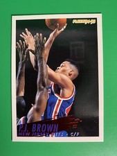 1994-95 Fleer P.J. Brown #141 New Jersey Nets
