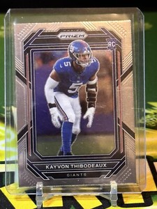 2022 Panini Prizm Kayvon Thibodeaux Rookie Base RC #370 New York Giants