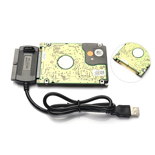 NEU USB auf IDE + SATA Adapter für 2,5" & 3,5" HDD SSD Festplatten Festplatte DE - Bild 12 von 12