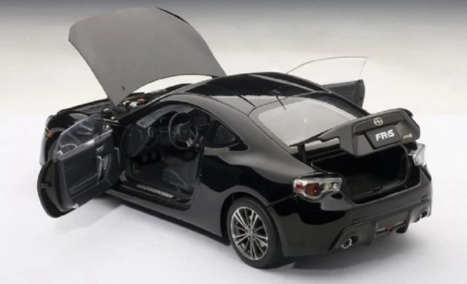 Toyota Scion Fr-S Nord Americana Lhd Silica Nera 2012 Autoart 78777 1/18 Us - Immagine 3 di 3
