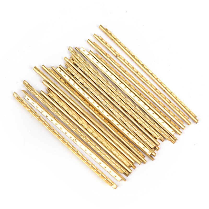19pcs/set Fingerboards Frets Fret Wire Brass For Classical Acoustic