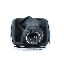 Schaltknauf Schaltsack Chrom Rahmen passend für VW Golf 4 IV Bora Kombi 12mm 5CB