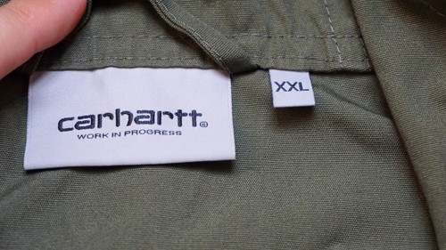 Carhartt BATTLE PARKA Mens Jacket Military Stile Army Green Cotton Blend Sz XXL - Picture 15 of 20