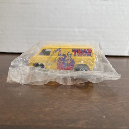 Hot Wheels Marvel Comics Avengers Thor Super Van Hong Kong 1974 sellado leer - Imagen 6 de 12