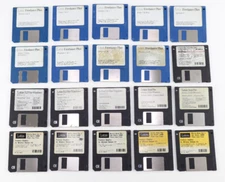 Vintage Lotus 123 Release 1.1 for DOS & Lotus Freelance Software 3.5" Diskettes