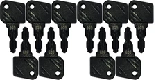 Fits #92 Linde Forklift Replacement Key *10 Pack*