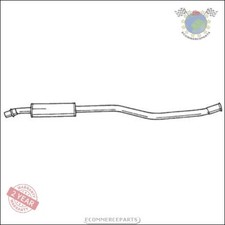 Mittelschalldämpfer Sigam für CITROËN XSARA ZX D