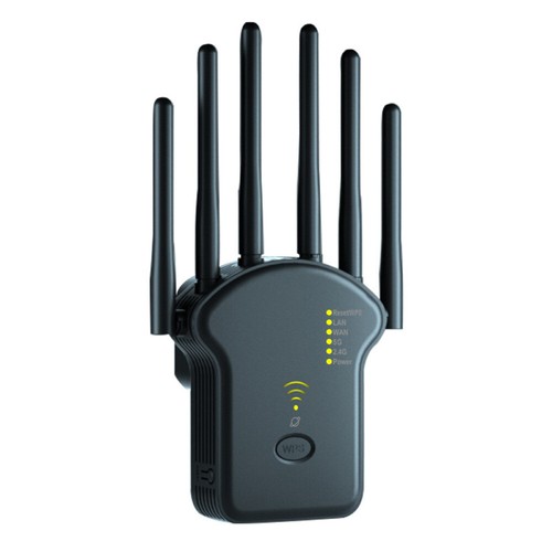 WLAN Repeater 1200Mbps Router Range WIFI Signal Booster Verstärker Access Point - Bild 2 von 12