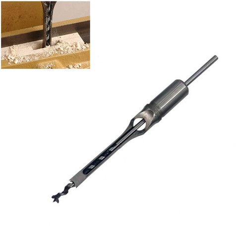 5/16 inch Square Hole Drill Bits Woodworking Hole Saw Mortising Chisel Drill Bit - Picture 1 of 8