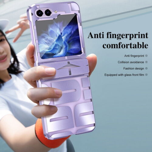 Für Samsung Galaxy Z Flip6 Flip5 Flip4 3 Beschichtung Stoßfest Klapp Case Hülle - Bild 6 von 13